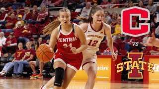 Central College Womens Basketball Game Highlights vs Iowa State  October 30 2024 [upl. by Nevets745]