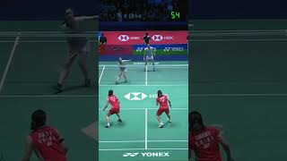 Amazing match Womens doubles China Vs Japan shortsfeed shorts short [upl. by Enilrek329]