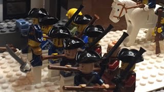 Lego American Revolution Battle of Trenton [upl. by Yerfdog]