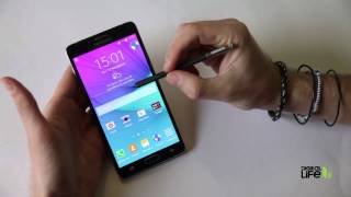 Samsung Galaxy Note 4 handson review Greek [upl. by Linell]