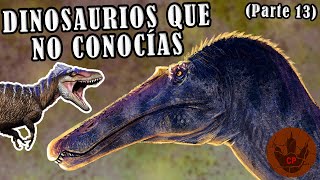 10 DINOSAURIOS QUE NO CONOCÍAS PARTE 13 [upl. by Kumagai186]