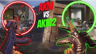 AKM VS AK102 GOD CUAL ES TU FAVORITA EN ARENA BREAKOUT [upl. by Ryter]