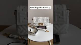 Fendi Baguette Leather Handbag bag luxurybag luxury fendi fendibag fendibaguette [upl. by Tiraj]