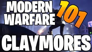 Claymore Placement and Counters  Modern Warfare 101 [upl. by Akener]