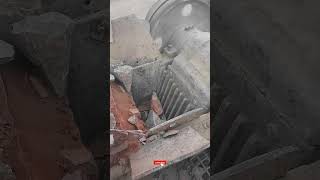 MASSIVE JAW Crusher CRUSHES STONES LIKE TOYS shorts stone toys [upl. by Ttelracs]