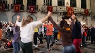 2023 411 AUDICIÓ DE SARDANES AMB LA COBLA MONTGRINS FESTA DE SANT NARCÍS GIRONA [upl. by Lovel]