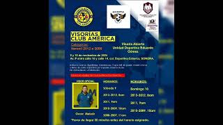 Visorias Club América futbol visorias fuerzasbásicas [upl. by Nivlam]