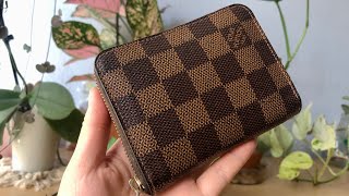 5 YEARS wear and tear  LV Zippy Coin Purse [upl. by Elyssa]