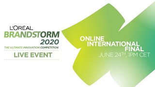 L’Oréal Brandstorm 2020  International Finals [upl. by Assilrac]