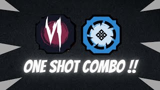 Code Gaiden  Minakaze One Shot S Combo   Shindo Life [upl. by Neelyam]