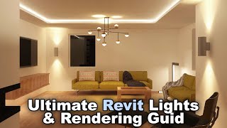 Interior Lighting in Revit Tutorial [upl. by Inhoj]