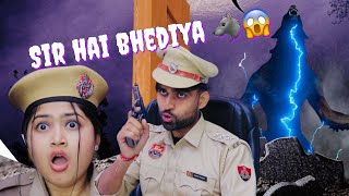 Police station aor bhediya🦊😱 Mohit Pandey shorts funny trending [upl. by Sileray]