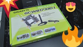 Gigabyte GCWB1733DI karta Wifi do Wota [upl. by Adliw]