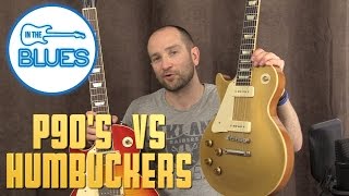 P90 Pickups vs Humbucker Pickups [upl. by Nehgem]