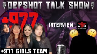 DEFSHOT TALK SHOW  977 ESPORTS NEPAL [upl. by Amr]