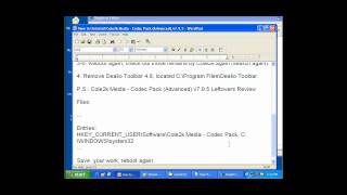 How to Uninstall Cole2k Media  Codec Pack [upl. by Lerrej]