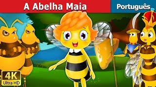 A Abelha Maia  Maya the Bee in Portuguese  Portuguese Fairy Tales [upl. by Bubalo]