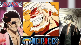 Bleach React To Garp  Gacha react  Bleach  One Piece [upl. by Arbmat]