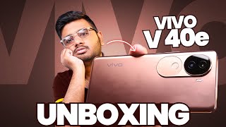 Vivo V40e Unboxing  99999 PKR Main Agia [upl. by Pinebrook]