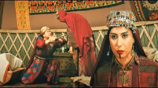 Hayme Hatun Killed Alangoya 🛡️  Noyan Sister Death Scene ⚔️  The End Of Alangoya  Almila Hatun [upl. by Langsdon686]