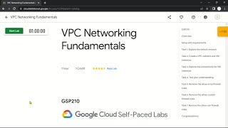 VPC Networking Fundamentals  GSP210  Solution [upl. by Nord]