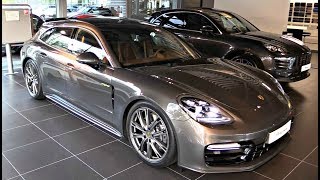 INSIDE the NEW Porsche Panamera Sport Turismo 2018  In Depth Review Interior Exterior [upl. by Dranoc]