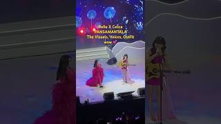 Belle Mariano X Cesca Pansamantala shorts FANCAM [upl. by Ytineres]