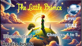 The Little Prince Chapter 12  A level A1A2 English Audiobook with Subtitles [upl. by Onirefes]