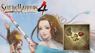 Lady Hayakawa  Rare Weapon  Samurai Warriors 4 [upl. by Corotto]