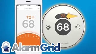 Honeywell Lyric Thermostat Phone App Demo [upl. by Evilo626]