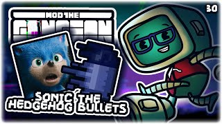 NEW MODIFIER SONIC THE HEDGEHOG BULLETS  Lets Play Enter the Gungeon Mod the Gungeon  Part 30 [upl. by Anselmo]