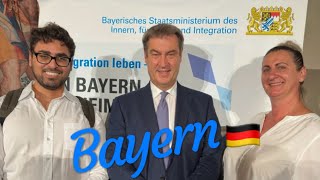 Minister President Dr Markus Söder und die Arroumies 🇩🇪 [upl. by Xonk203]