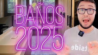 BAÑOS MODERNOS 2025  🔴 SORPRENDETE CON LAS NUEVAS TENDENCIAS [upl. by Barny]