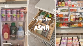 ASMR✨ FRIGE RESTOCK🎀 DRAWER ORGANISATION SATISFYING 🩷 TIK TOK COMPILATION💐 PART 1 [upl. by Ajoop]