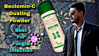 Beclomin C Dusting Powder  Best Dusting Powder For Fungle Infection  Review In Hindi 🔥🔥 [upl. by Croft403]