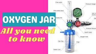 What is Oxygen Humidifier Bottle  How it works  it Uses  Oxygen Jar Humidefier Bottle [upl. by Shelman]