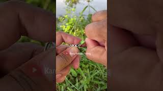 The Secret Of Fisherman Fishing Knot Skills How to Tie Fishing Knot Using Tackle fishing [upl. by Berman]