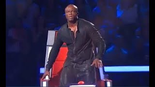 Top 10 performance Shocked coaches in The voice Audition 2018 [upl. by Ekalb257]