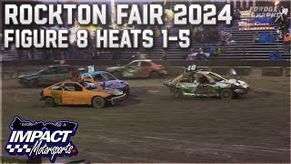 2024 Rockton Fair Sunday  Figure 8 Heats 15 [upl. by Demp]