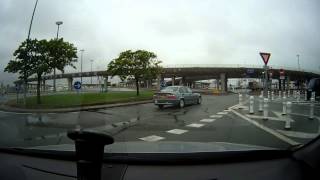 Calais to Dover ferry arrival  boarding PampO [upl. by Gorlicki739]