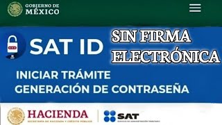 Genera o Recupera tu CONTRASEÑA de RFC sin FIRMA ELECTRÓNICA o CORREO REGISTRADO ENERO 2023 [upl. by Katee]