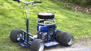 DIY Build Your Own  Bar Stool Racer plans 4 sell man riding wheelie [upl. by Viafore779]