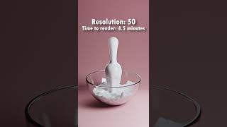 3D Liquid Simulation 💦🔥 blender3d blenderanimation 3dart 3danimation [upl. by Gnet]