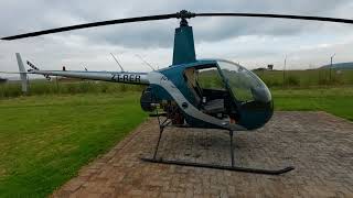 Quick flight in Robinson R22 helicopter 🚁 [upl. by Broddie]