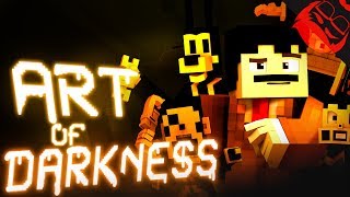 ART OF DARKNESS  Bendy and the Ink Machine Minecraft Music Video by W Labs Animation [upl. by Linis]