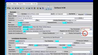 SCO  Creación de Sociedades Softland HCM [upl. by Anayet]