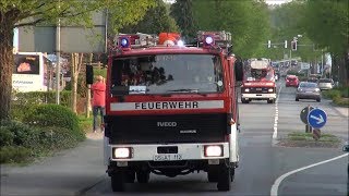 Viel Horneinsatz Einsatzfahrten FF Bramsche amp FF Wallenhorst  MHD Bramsche [upl. by Duntson]