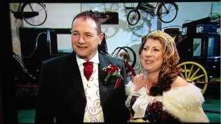 Gretna Green Famous Blacksmiths Shop celebrates 12th December 2012 weddings [upl. by Anij]