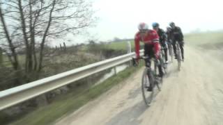 Team Sky reconnaissance of ParisRoubaix 2013 [upl. by Emyaj]