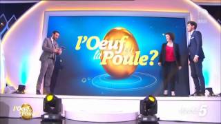 Vincent Niclo émission quot Loeuf ou la poule quot  07052015 [upl. by Ettenan]